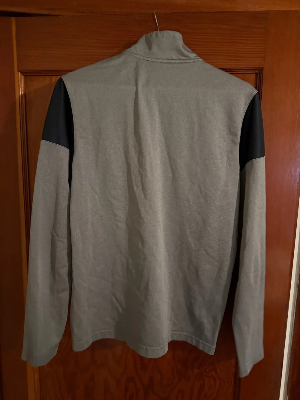 Jordan Michigan Gray Zip Pullover